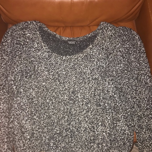 TOPSHOP black/grey sweater - Picture 2 of 3